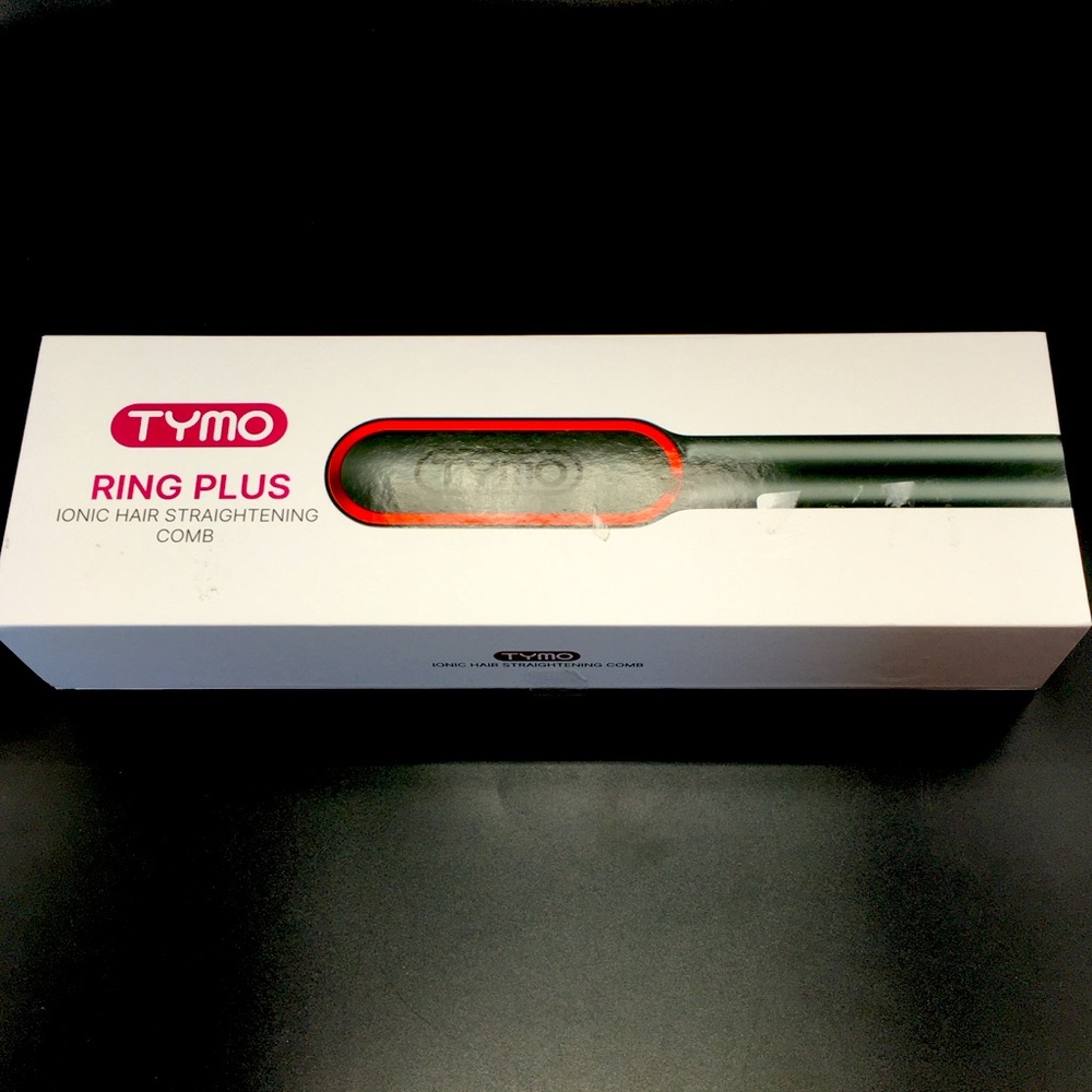 TYMO Ring Plus Ionic Hair Straightener - Black
